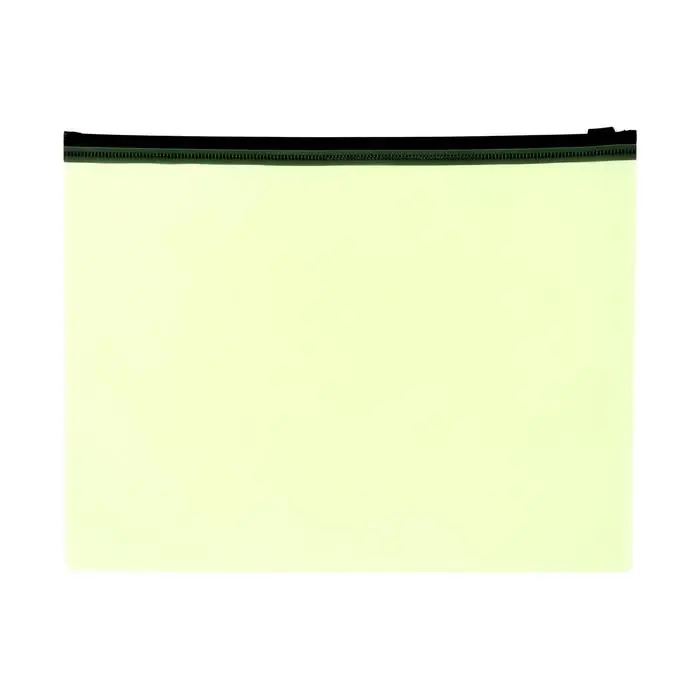 Папка-конверт на ZIP-молнии A5, 150 мкм, Calligrata, жёлтый неон Папка-конверт на ZIP-молнии A5, 150 мкм, Calligrata, жёлтый неон