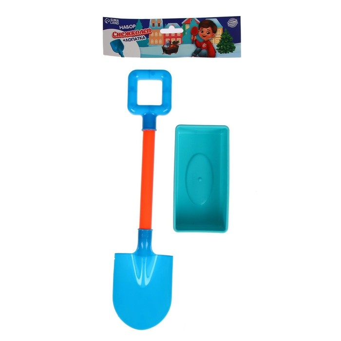 Новогодний подарок. Снежколеп-песколеп + лопатка, цвета МИКС, на новый год Новогодний подарок. Снежколеп-песколеп + лопатка, цвета МИКС, на новый год