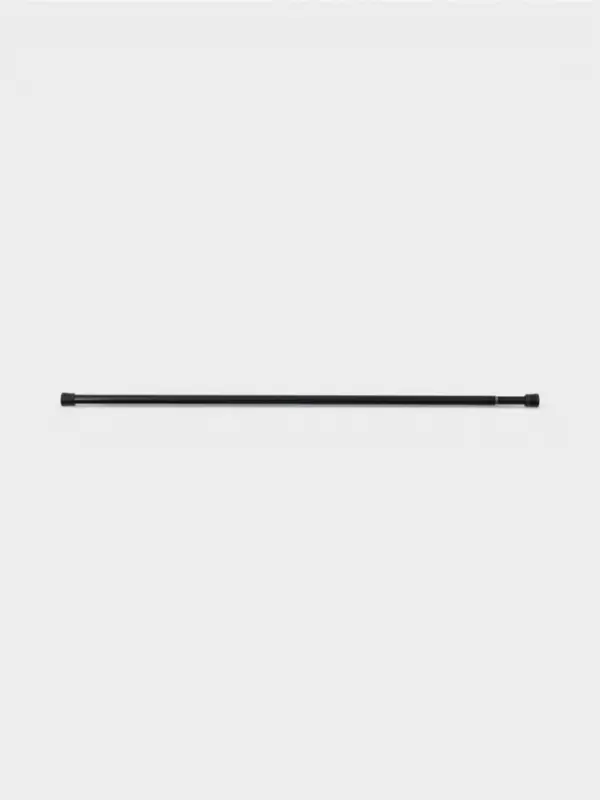 Карниз для ванной комнаты "Классик" 110-200 см, цвет черный