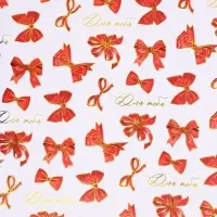 Бумага упаковочная глянцевая &laquo;Для тебя&raquo;, тиснение, 70&times;100 см