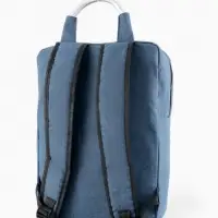 Рюкзак городской на молнии, наружный карман, размер 29&times;11&times;43 см, синий