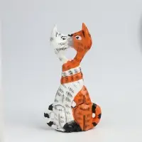 Фигура интерьерная &laquo;Целующиеся коты&raquo;, 13&times;3.5&times;7 см, дерево