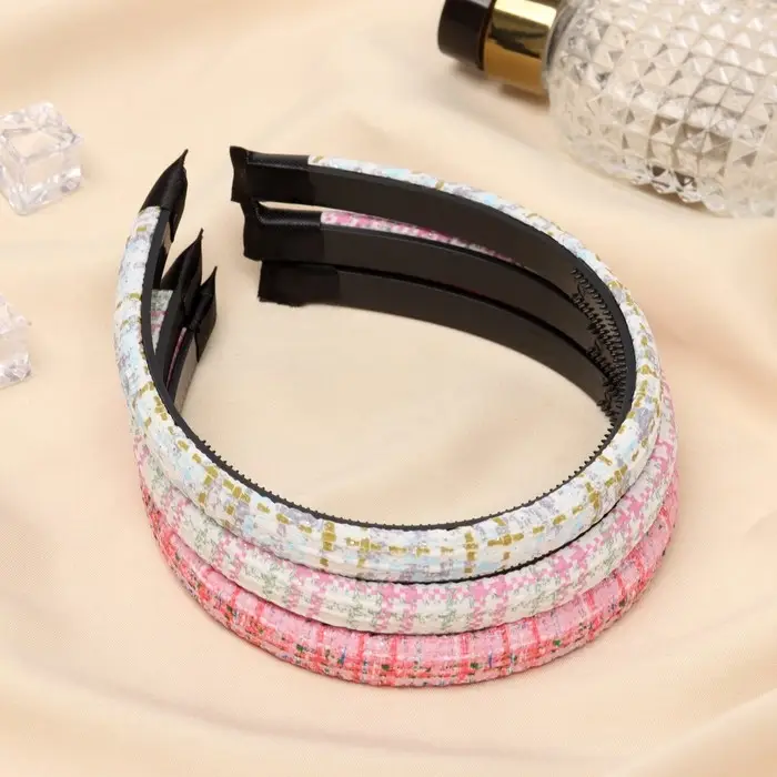 Ободок для волос «Ширли», стиль, 1 см, МИКС Ободок для волос «Ширли», стиль, 1 см, МИКС