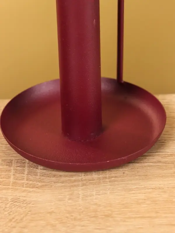 Подсвечник на 1 свечу текстурный с ручкой и блюдцем «Баклажан», 10×10×9.5 +/- ,5 см Подсвечник на 1 свечу текстурный с ручкой и блюдцем «Баклажан», 10×10×9.5 +/- ,5 см