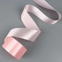 Лента атласная, 50 мм, 23&plusmn;1 м, пастельно-розовая №43