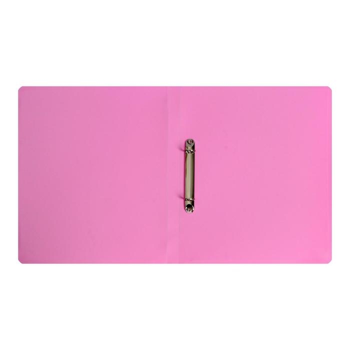 Папка на 2 кольцах А4, Calligrata, 18 мм, 500 мкм, розовая Папка на 2 кольцах А4, Calligrata, 18 мм, 500 мкм, розовая