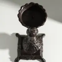 Металлический подсвечник на 1 свечу &laquo;Боярский&raquo;, чугун, чёрный 37&times;16&times;16 см