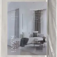 Короб стеллажный для хранения с крышкой LaDо́m, 40&times;30&times;25 см, серый