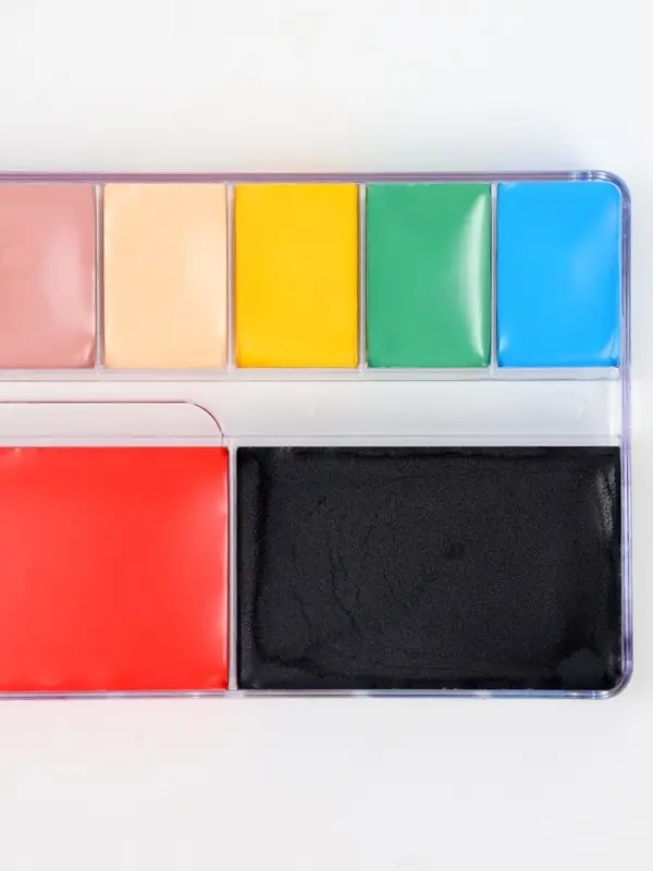 Профессиональный грим, палитра 12 цветов, № 2, цветная