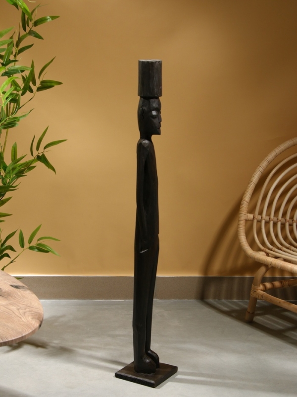 Сувенир интерьерный Сувенир интерьерный "Истукан" 19х14х100 см, дерево