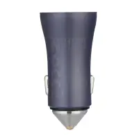 Переходник автомобильного зарядного устройства на USB + Type-C 60W CGJM000113 Baseus серый