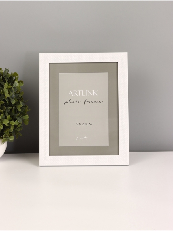 Фоторамка пластик "Lucy" 15х20 см, белый