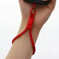 Шнурок для телефона на запястье, 17 см, красный