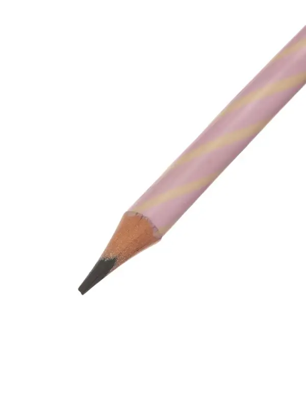 Карандаш чернографитный ErichKrause Prima Cat круглый, с ластиком, HB, в тубусе, МИКС