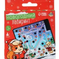Настольная игра "Новогодний лабиринт" лошадка