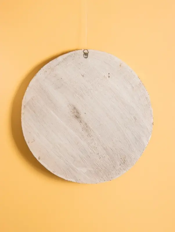 Панно  Панно " Мандала" дерево, 30х30х2 см, цв. белый