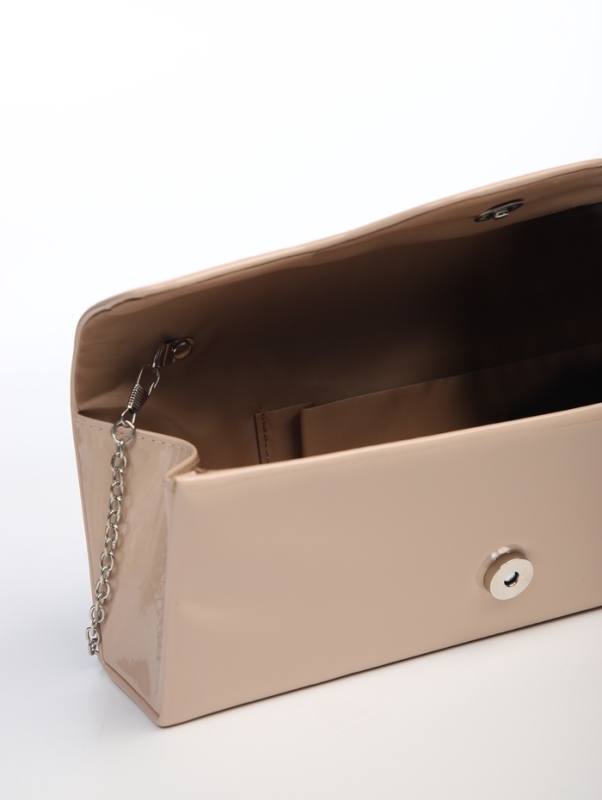 Сумка женская на магните, цвет бежевый