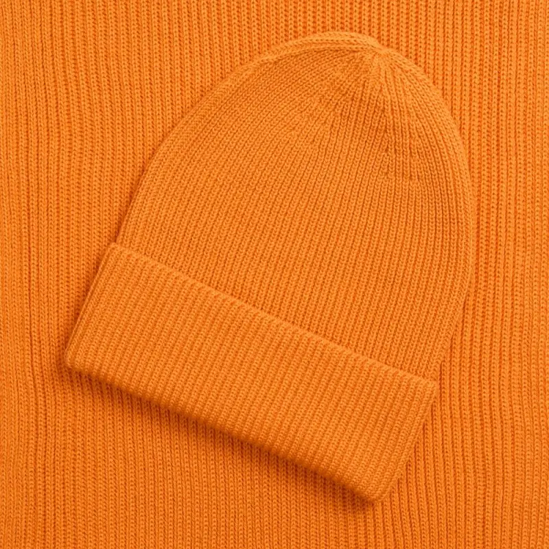 Шапка Nobilis Mono, оранжевая (абрикос)