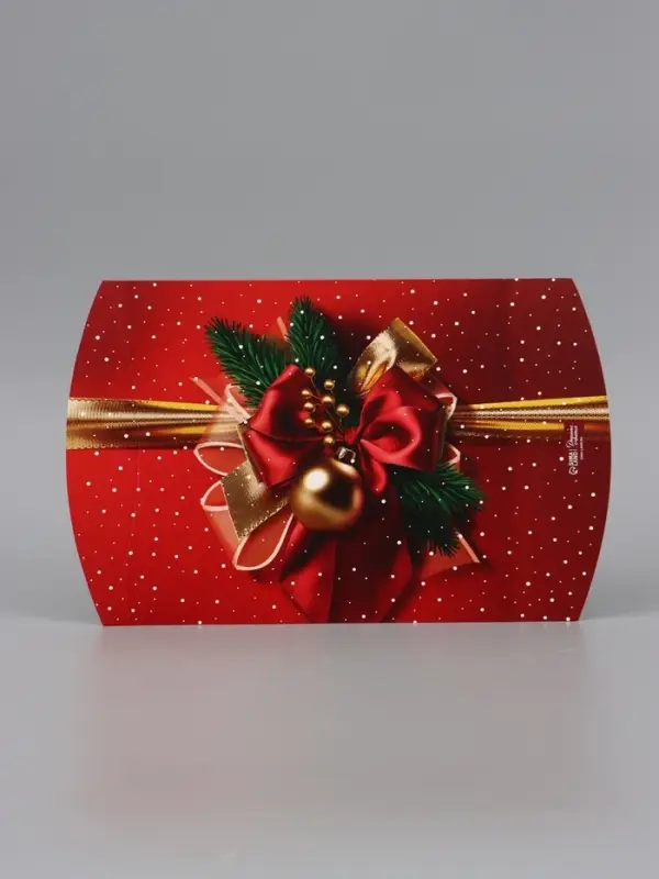 Коробка сборная фигурная &laquo;Счастья в Новом году&raquo;, 26 &times; 19 х 4 см