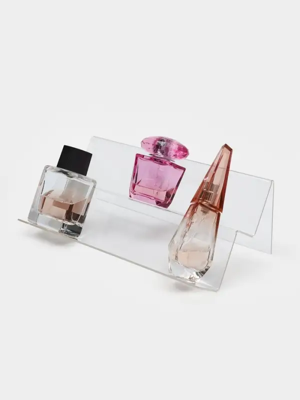 Подставка горка 2 ступеньки, наклонная 25&times;12.5&times;8.5 см, оргстекло 2 мм