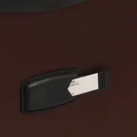 Чемодан на колёсах TEXTURA, кодовый замок, с увеличением, 42&times;26&times;68 см, 24", коричневый