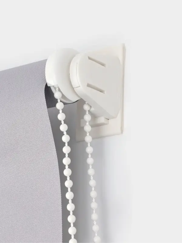 Штора рулонная 50х160см "Блэкаут" (по полотну 47х160см), цвет серый