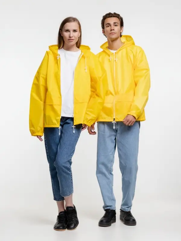 Дождевик Kivach Promo желтый, размер S