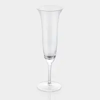 Набор бокалов для шампанского "Френч" 2 шт, 7,3х24 см, прозрачные Набор бокалов для шампанского "Френч" 2 шт, 7,3х24 см, прозрачные