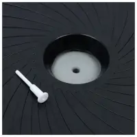 Полусфера BOSU гимнастическая ONLYTOP, с насосом, 46&times;20 см, серая