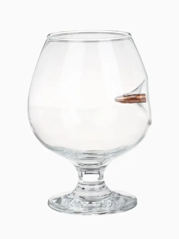Бокал для коньяка с пулей &laquo;Непробиваемый&raquo;, 395 мл