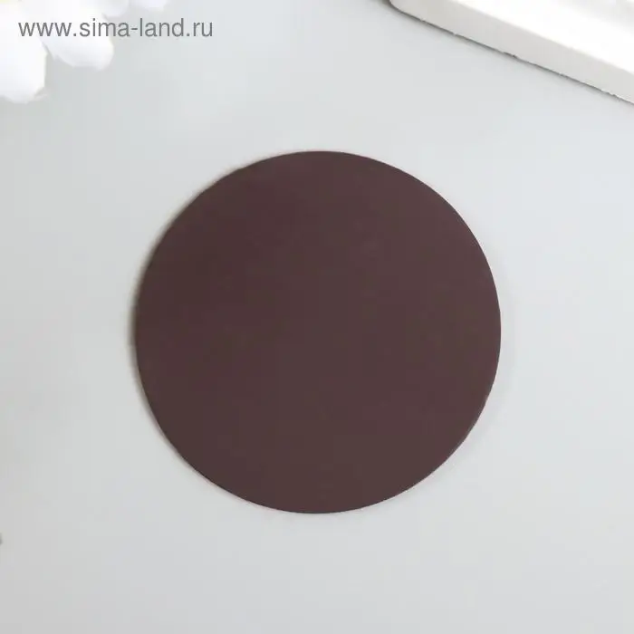 Магнит технический виниловый, круглый, 40&times;40&times;1.3 мм