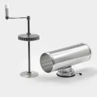 Шприц колбасный, 2.5 кг, 34&times;12&times;15 см, 2 насадки, нержавеющая сталь