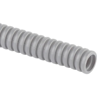 Труба гофрированная ПВХ ЭРА GOFR-20-100-PVС легкая серая d 20мм с зонд 100м