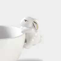 Салатник Доляна &laquo;Зайка в золотом&raquo;, 240 мл, 15.5&times;10&times;10 см