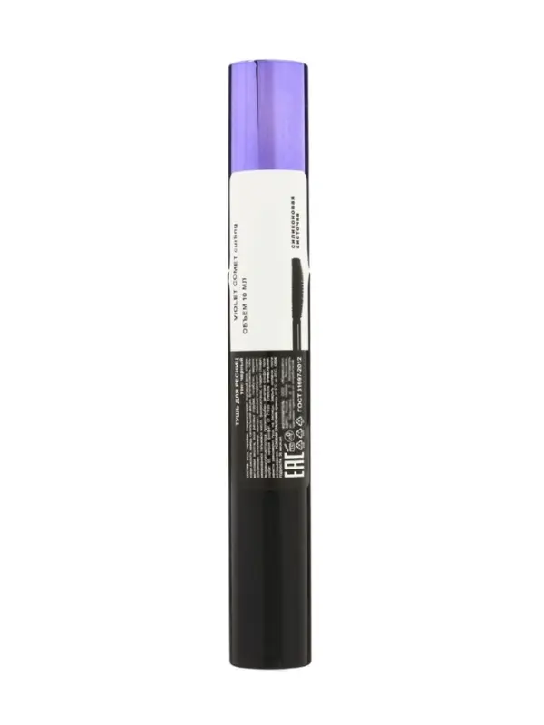 Тушь для ресниц VIOLET COMET силиконовая кисть, подкручивание, 10 мл