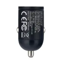 Переходник автомобильного зарядного устройства на USB + Type-C 30W C00035001121-02 Baseus черный