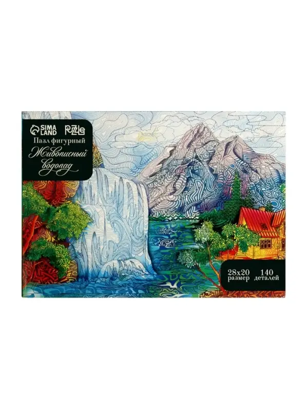 Пазл Puzzle &laquo;Живописный водопад&raquo; + календарь