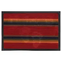 Коврик придверный яркая полоска тм VETTA, 40x60см, ворсовый с резиновой каймой, 4 диз.