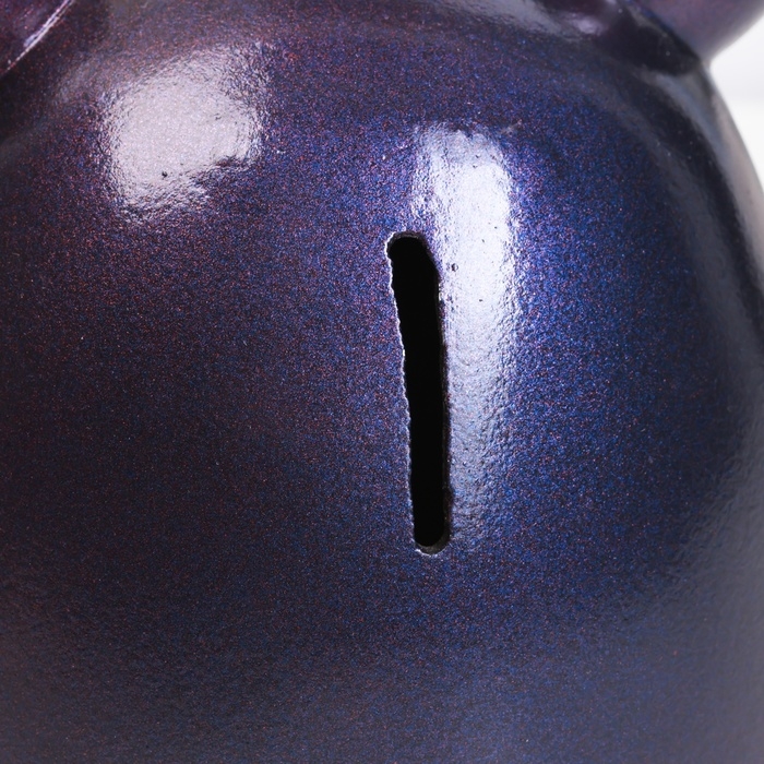 Копилка Копилка "Медведь с короной" синий космос, 17см