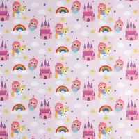 Бумага упаковочная крафтовая белая &laquo;Принцесса&raquo;, 50 x 70 см