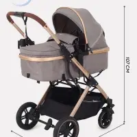 Коляска - трансформер детская RANT basic PULSAR GOLD (2в1) RA160, бежевый Коляска - трансформер детская RANT basic PULSAR GOLD (2в1) RA160, бежевый