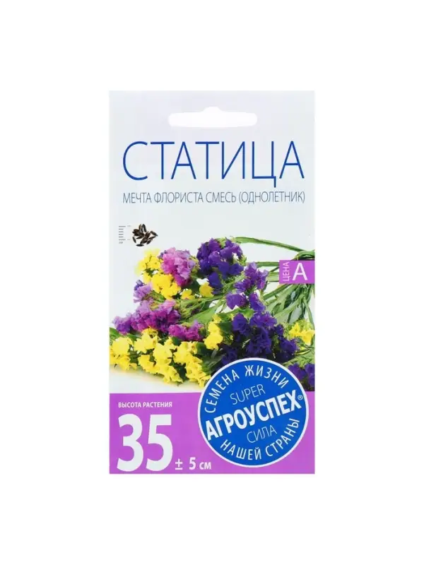 Набор семян Статица Мечта флориста, смесь, О, 5 шт.