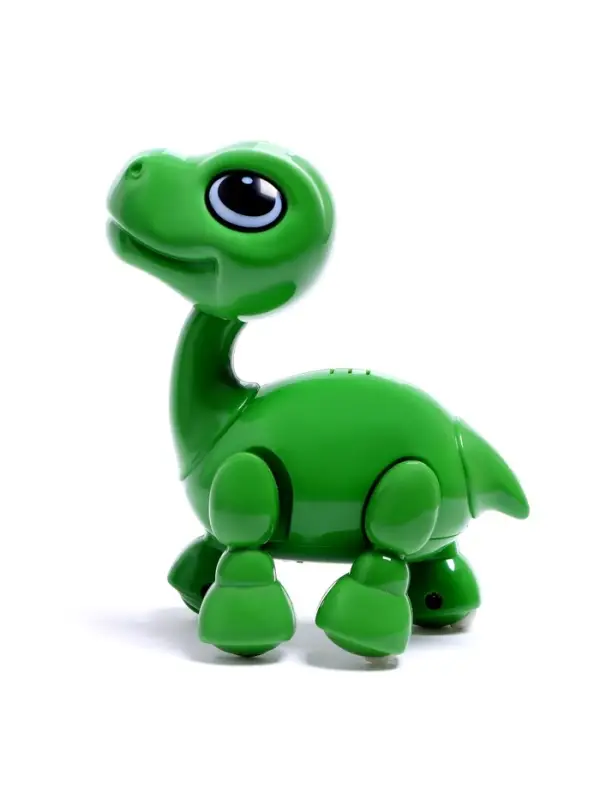 Робот - питомец "Динозаврик", свет и звук эффекты, работает от бат. В ПАКЕТЕ