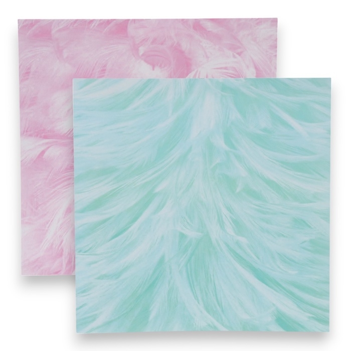 Фотофон двусторонний картон плотность 350 гр "Для малыша" 50х50 см