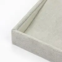 Подставка универсальная QF, 10 крючков и 11 полос для колец, 35&times;24&times;3 см, серая