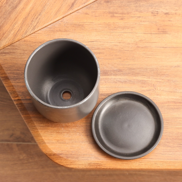 Горшок цветочный Орион гафит 0.8 л Горшок цветочный Орион гафит 0.8 л