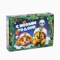 Коробка подарочная новогодняя &laquo;С Новым годом!&raquo;, 21&times;15&times;5 см, Щенячий патруль