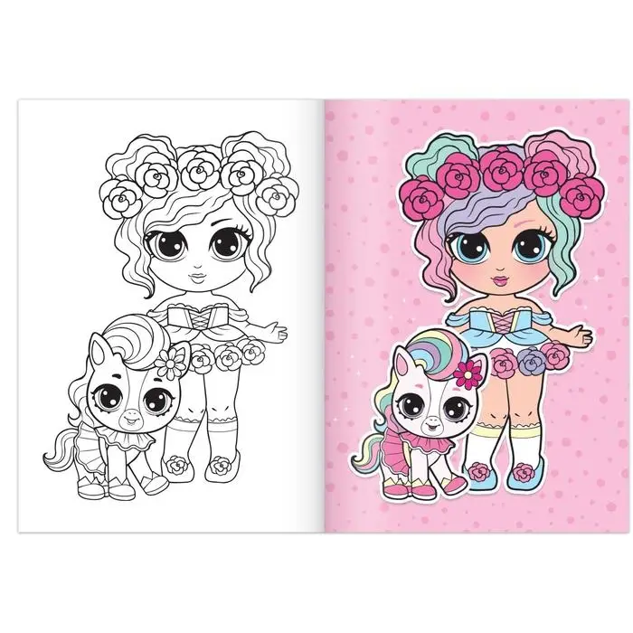 Раскраска «WOW Girls. Модные девчонки», формат А5, 12 стр. Раскраска «WOW Girls. Модные девчонки», формат А5, 12 стр.