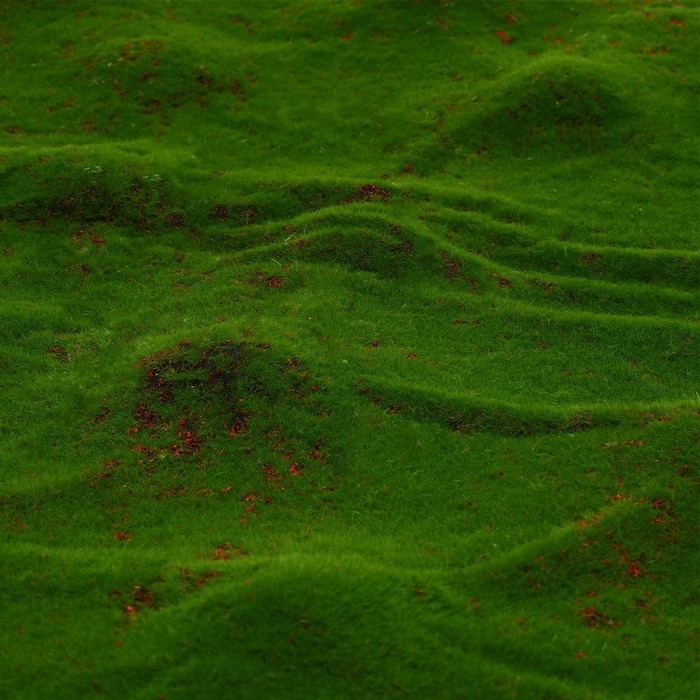 Мох искусственный, декоративный, полотно 1 × 1 м, рельефный, камни, Greengo Мох искусственный, декоративный, полотно 1 × 1 м, рельефный, камни, Greengo