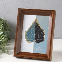 Фоторамка пластик 13х18 см "Прованс" тёмно-коричневый 21,7х16,8х3 см